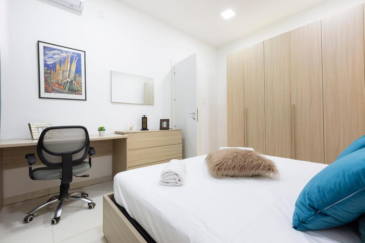 Brand New Apartment In Sliema 2 Min By The Sea-Hosted By Sweetstay Kültér fotó