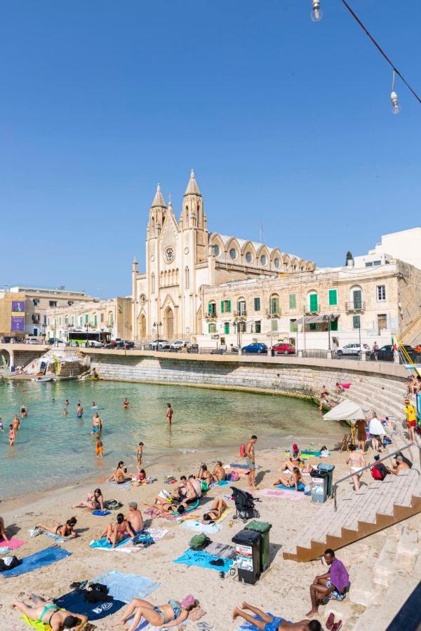 Brand New Apartment In Sliema 2 Min By The Sea-Hosted By Sweetstay Kültér fotó